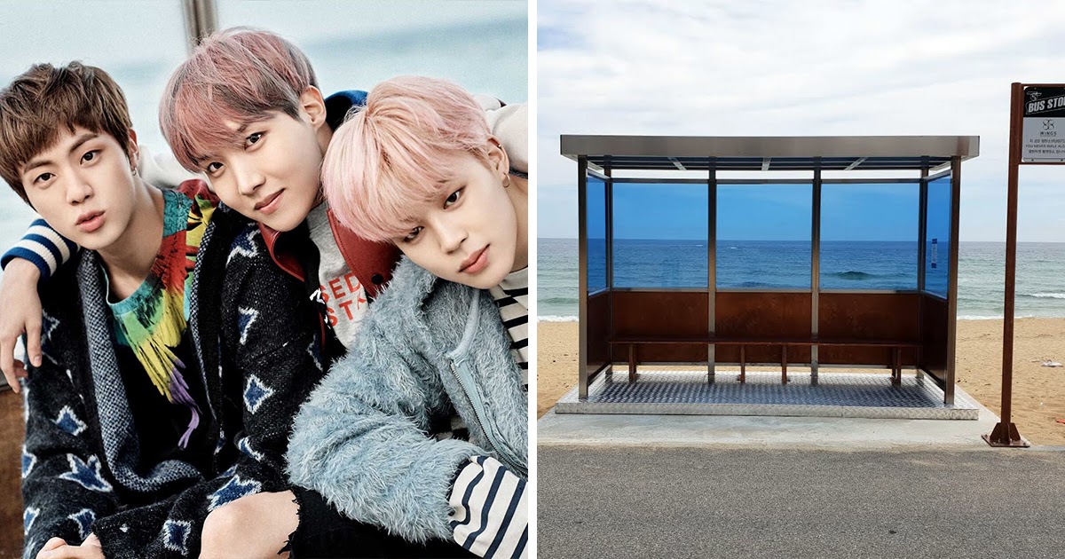 You Can Now Take Selfie Inside The Iconic Bts You Never Walk Alone Bus Stop Here S What You Need To Know