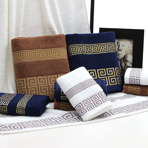 Title 5, Towels Gift Box Three-piece Set