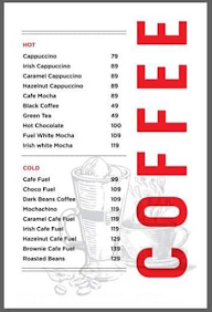 Fuel Station menu 1