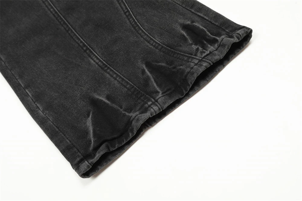 Title 13, Muške Punk Vibe Trendy Bootleg Pantalone Udobne...
