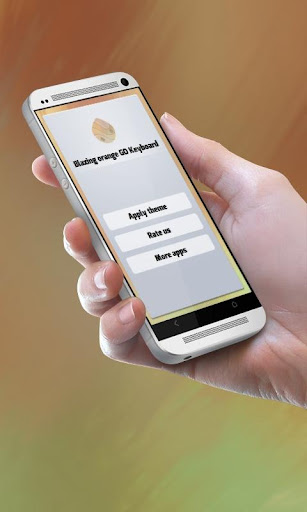 ブレイジングオレンジ GO Keyboard