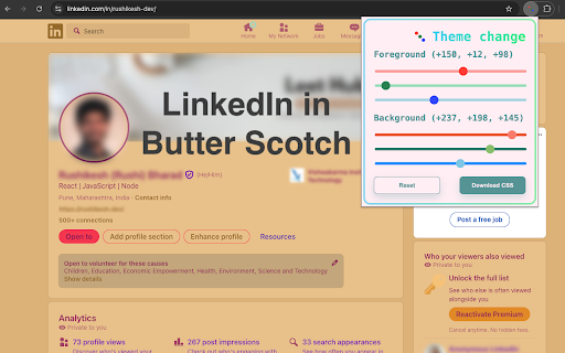 CSS Theme Generator