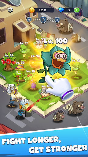 Screenshot Merge Plants – Monster Defense