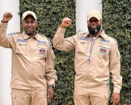 Suna East MP Junet Mohamed and Former Mombasa Governor Hassan Joho.