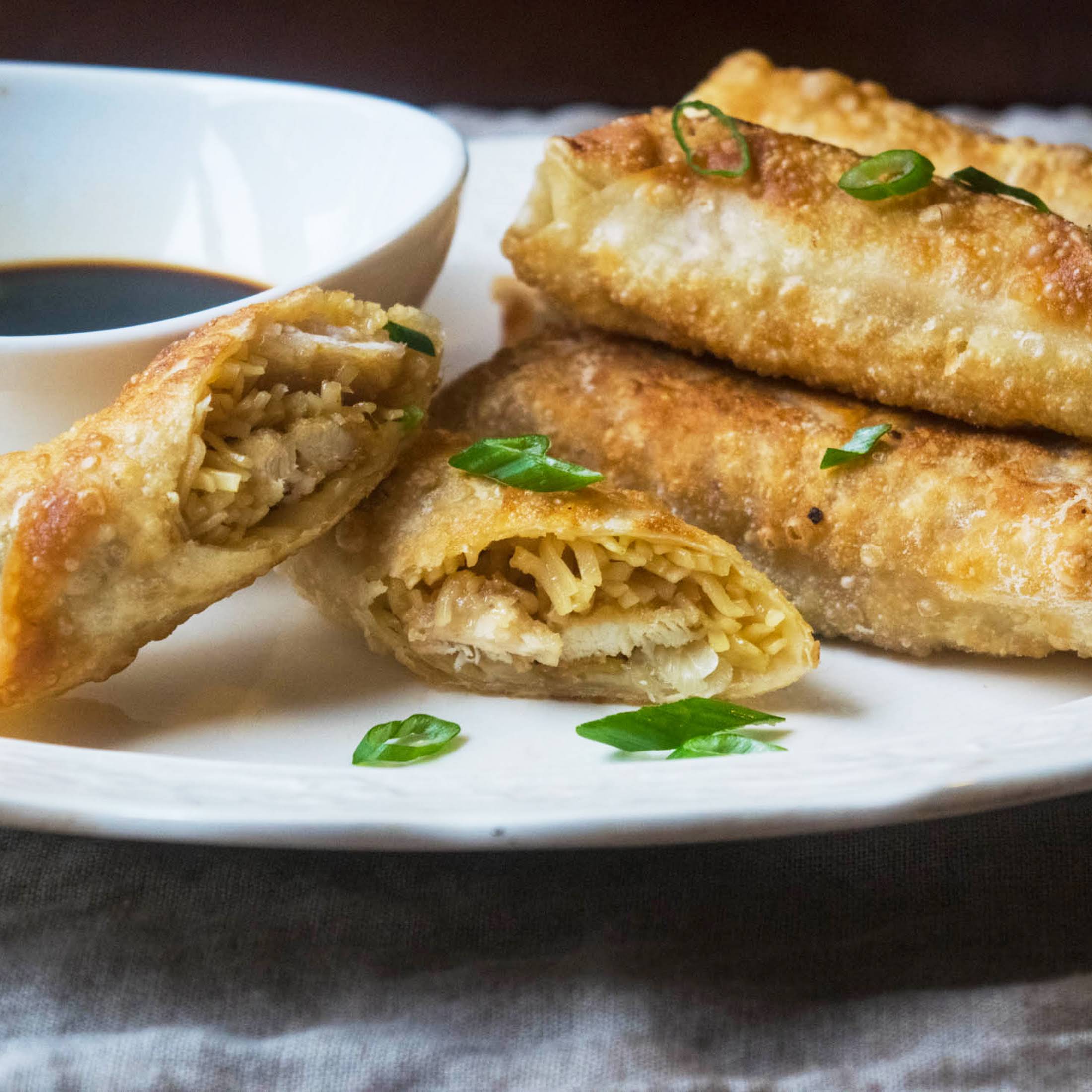 Shrimpylicious Egg Rolls