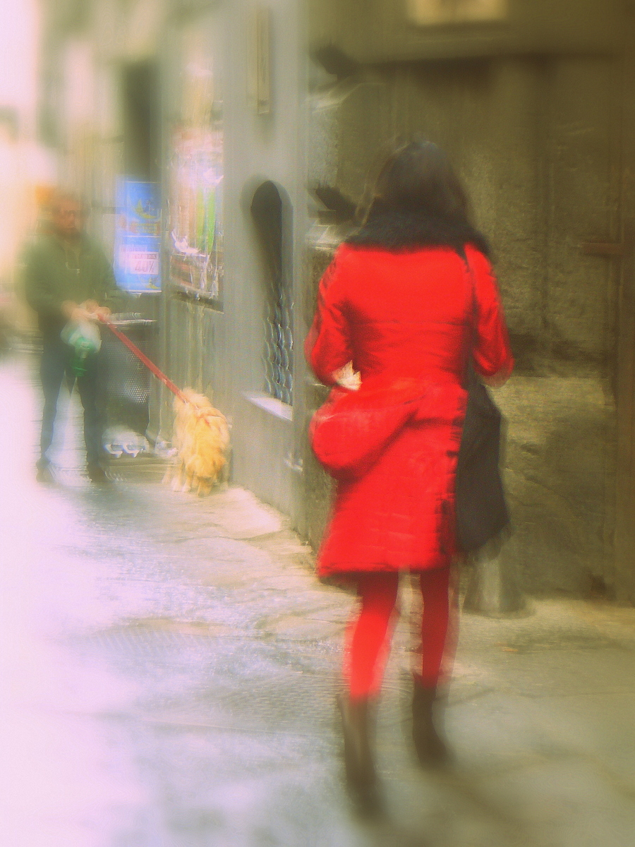 The woman in red di  cristina masoni