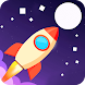 Radial Rocket go - rise up into space - Androidアプリ