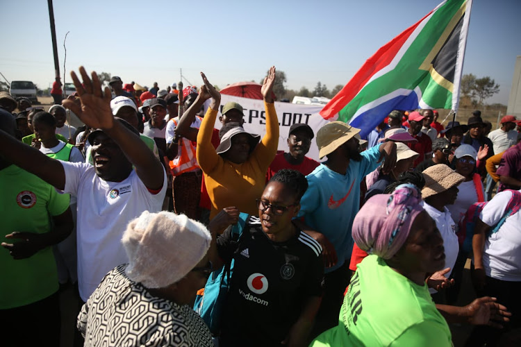 Diepsloot residents are marching to the local police station amid the unabating crime in the area.