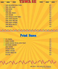 Garam Dharam menu 5