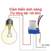 Công Tắc Cảm Biến Ánh Sáng Tự Động Bật Tắt Bóng Đèn Ngoài Trời Thông Minh Giúp Tiết Kiệm Điện As10 Ac220V 10A