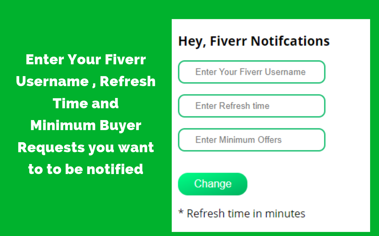 UnOfficial Fiverr Notifications Preview image 1