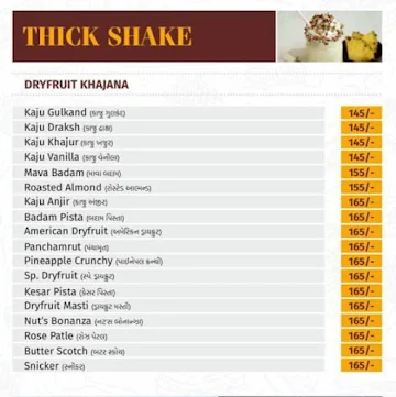 Snack N Shake menu 