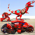 Dino Robot Bike Transform : Robot Dinosaur Games Apk