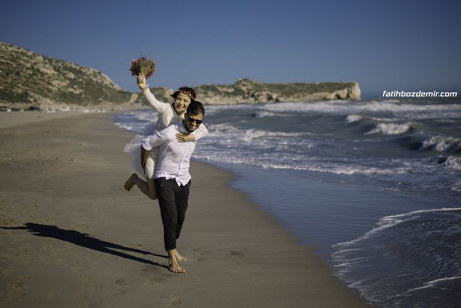 Wedding photographer Fatih Bozdemir (fatihbozdemir). Photo of 28 December 2017