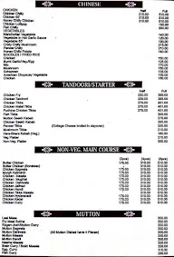 Honeydew menu 3