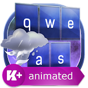 Storm Animated Keyboard  Icon