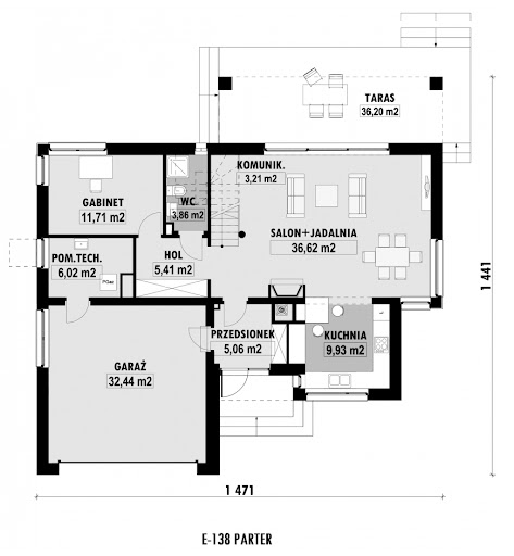 E-138 - Rzut parteru