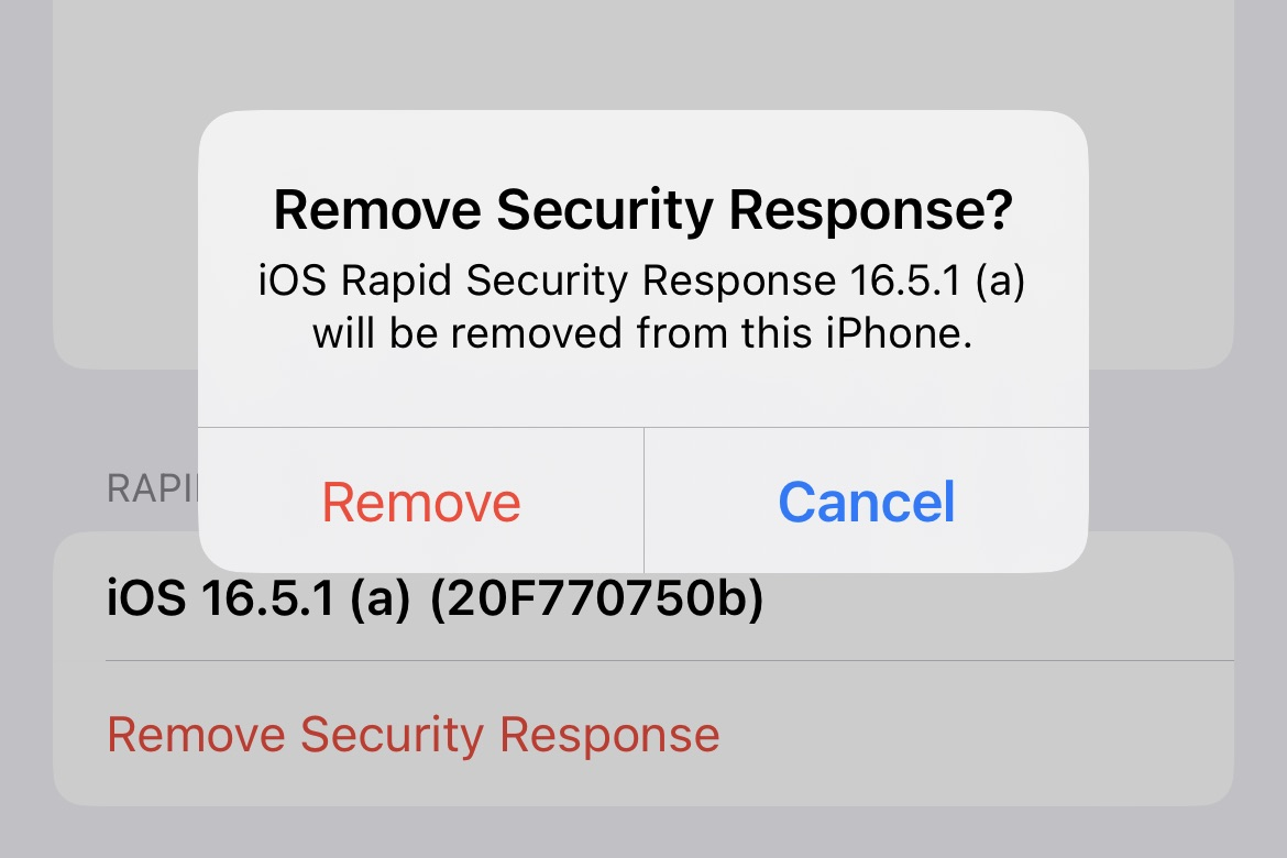 Apple releases, quickly pulls Rapid Security Response update for 0-day WebKit bug.