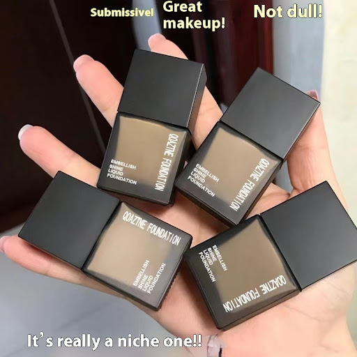 Title 2, Small Square Liquid Foundation No Pink, Oil Con...