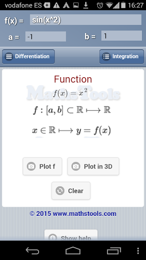 Mathstools Integral Calculator