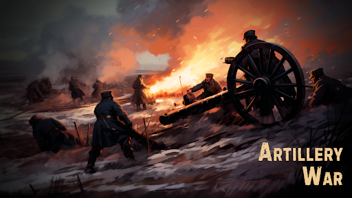 Screenshot Artillery & War: WW2 War Games