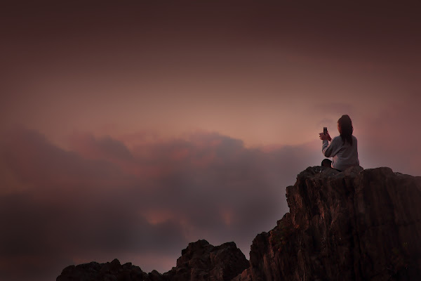 un cielo rosa condiviso di Sil-M