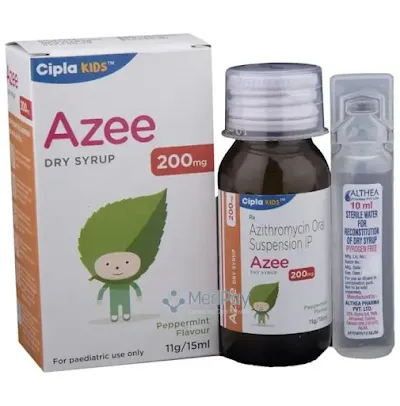 Azee 200mg Dry Syrup - 1