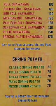 Twisted Potato menu 1