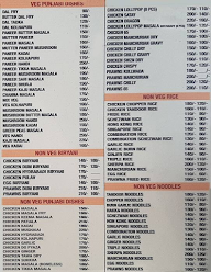 Sai Prasad Dhaba menu 3