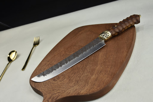 Title 4, Household Simple Round Head Raw Fish Knife for ...