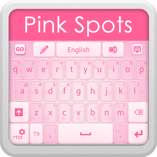 粉红色的斑点键盘 個人化 App LOGO-APP開箱王
