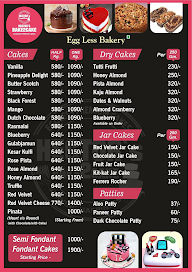 Hector's Bake 2 Cake menu 4