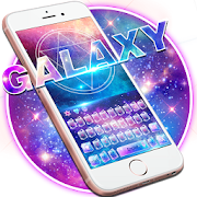 Neon galaxy keyboard  Icon