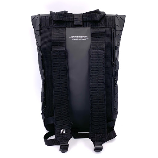 Adidas 3d roll top top backpack black