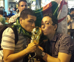 Algerijnse fans winnen het pleit op vooravond in Belo Horizonte