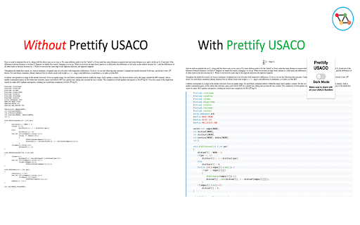 Prettify USACO