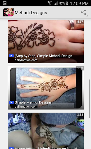 Arabic Mehndi Designs 2015