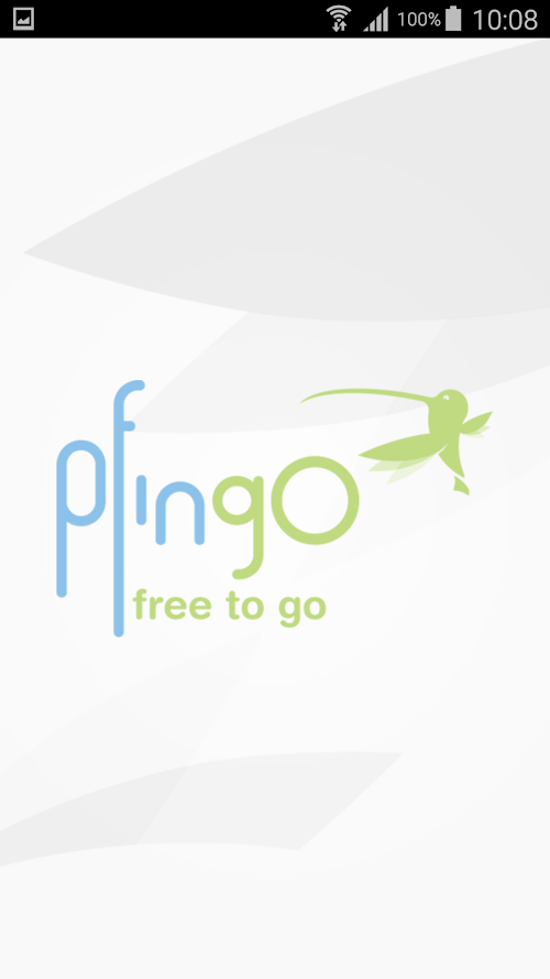 Android application pfingoTalk2 screenshort