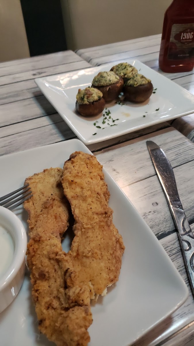 Gluten-Free Chicken Fingers/Nuggets at The Southern Lilly