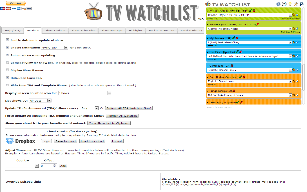 TV WatchList Preview image 2