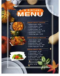 GN BIRYANI menu 1