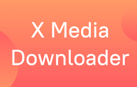 X Media Downloader small promo image