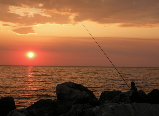 Pesca al tramonto di domusdei