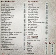 Beijing Bites menu 1