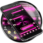 Cover Image of Descargar Mensajes SMS Esferas Tema Rosa 6.0 APK