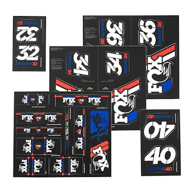 Fox Heritage Decal Kit for Forks and Shocks 2020 alternate image 11