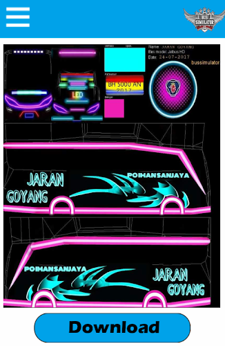 Download Skin Livery Bussid Strobo Apk Latest Version App By Livery Developer For Android Devices