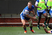 Jano Vermaak of Western Province releases a pass during the Western Province morning training session at Newlands Stadium, Cape Town on September 27, 2018.