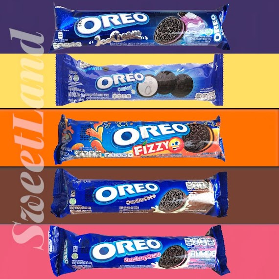 Bánh Quy Nhân Kem Oreo Thanh 119.6G Đủ Vị