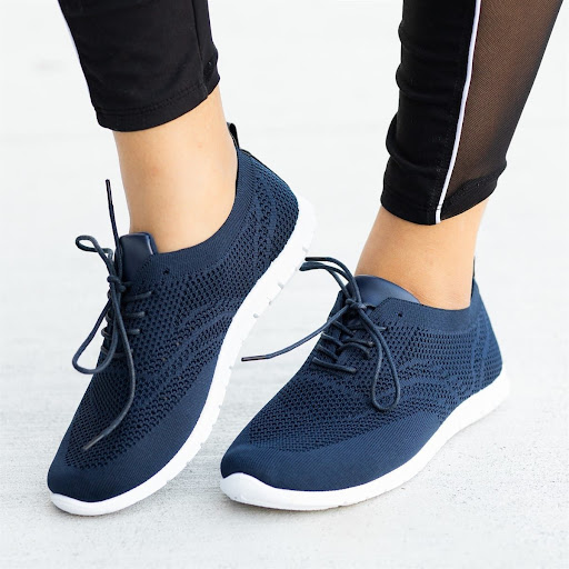 Title 4, Breathable soft sole lightweight fly woven casu...